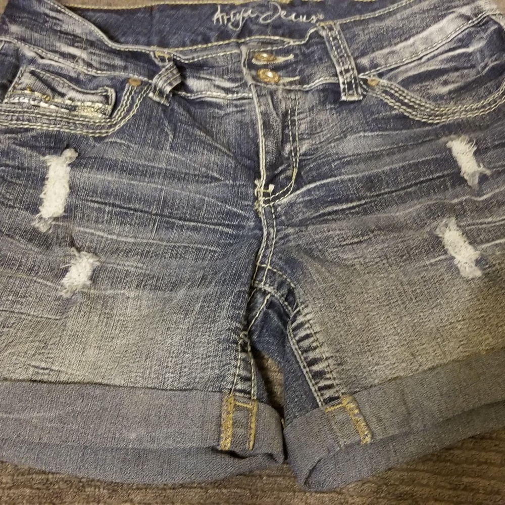 Women jean shorts